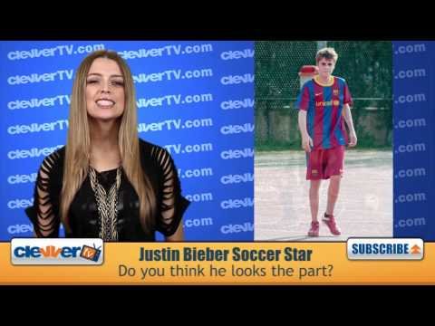 justin bieber soccer. justin bieber soccer jersey. Justin Bieber Plays Soccer In